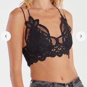 Free People Lace Bralette Top NWOT